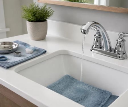 Low Flow at One Faucet: Compare Hot, Cold, and Aerator