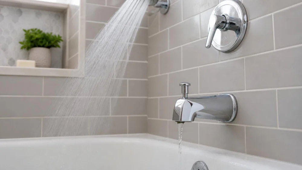 Tub Spout Drips During a Shower: Check the Diverter