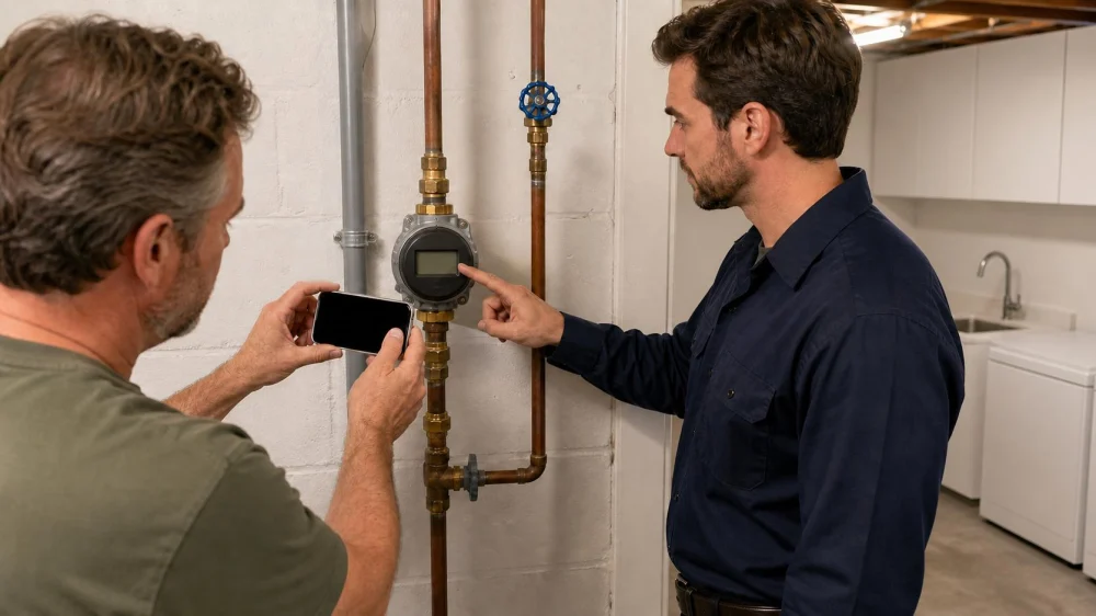 Water Meter Leak Check: Stop Use and Record the Reading
