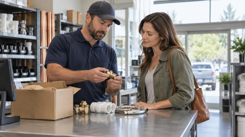 Supply Counter Pickup: Part Number, Quantity, and Returns