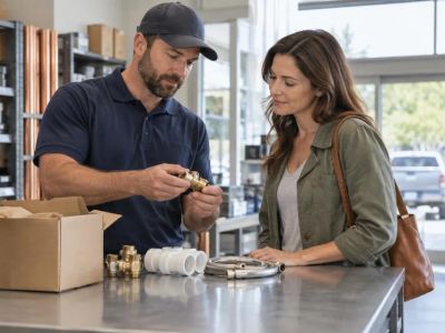 Supply Counter Pickup: Part Number, Quantity, and Returns