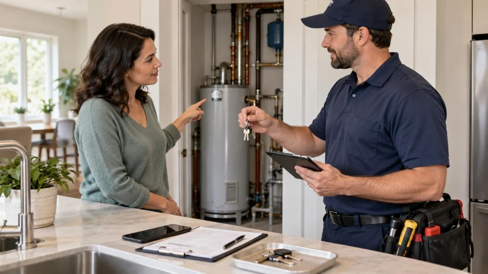 Plumbing Supply Access Handoff: Keys, Codes, Privacy, and Records