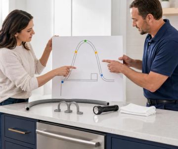 Dishwasher Drain Hose: Check Route, Support, and Leaks
