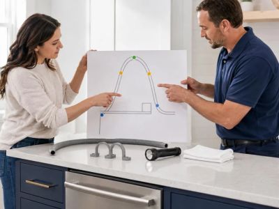 Dishwasher Drain Hose: Check Route, Support, and Leaks