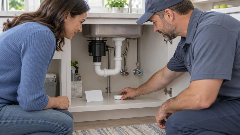 Under-Sink Leak Sensor: Placement, Testing, and Alerts