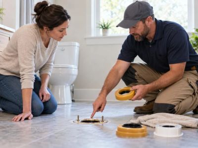 Toilet Wax Ring Choice: Outlet, Floor, and Flange Height