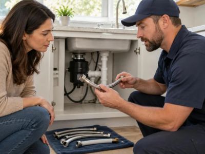 Flexible Plumbing Connector: Size, Material, and Use