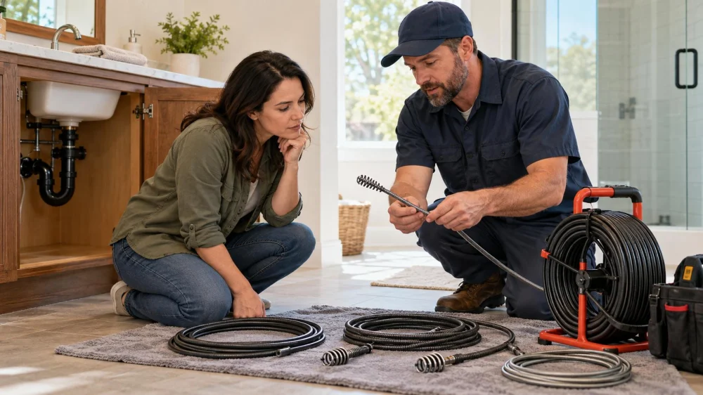 Drain Snake Size Choice: Diameter, Reach, and Fixture