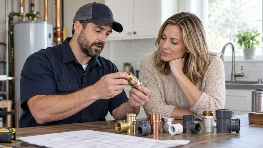 Pipe Fitting Compatibility: Size, Material, Thread, and Rating