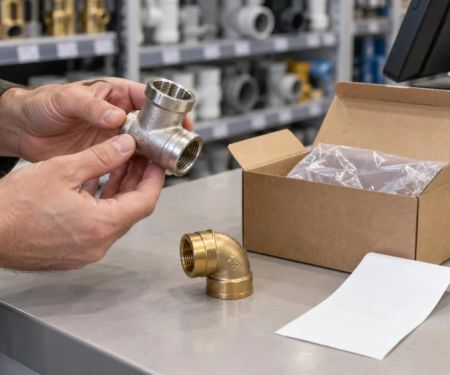 Pipe Fitting Return Check: Packaging, Receipt, and Condition