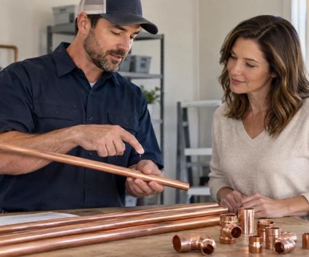 Copper Pipe Purchase: Type, Size, Length, and Fittings