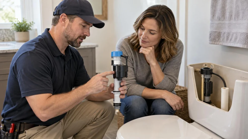 Toilet Fill Valve Match: Height, Connection, and Pressure