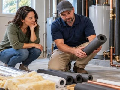 Pipe Insulation Choice: Size, Material, and Temperature