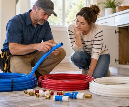 Plumbing Supply Tubing Choice: Material, Size, and Rating