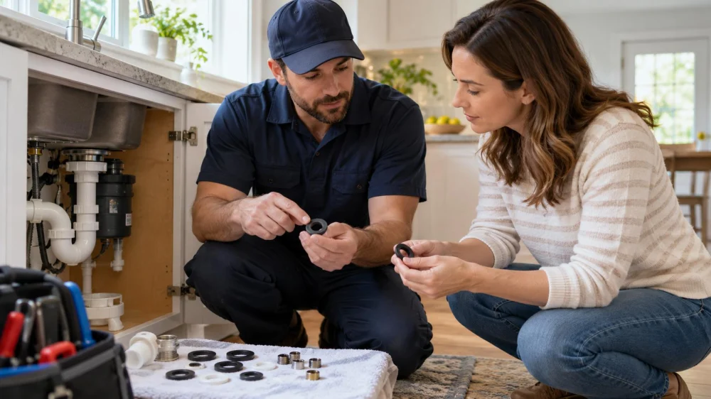 Plumbing Washer Match: Material, Size, and Temperature