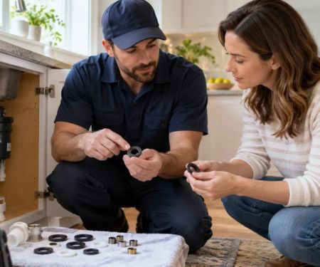 Plumbing Washer Match: Material, Size, and Temperature