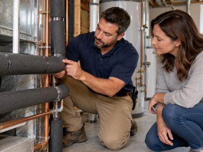 Pipe Insulation Check: Diameter, Seams, and Exposure