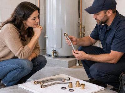 Water Heater Connector Match: Length, Thread, and Material