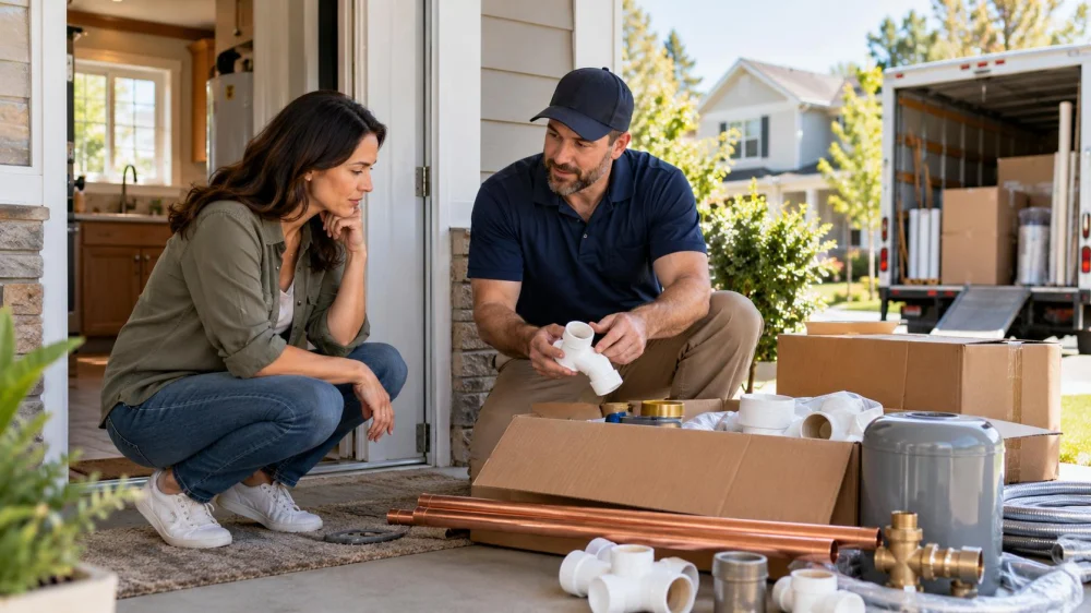 Plumbing Supply Arrival Window Plan: Checks Before the Next Step