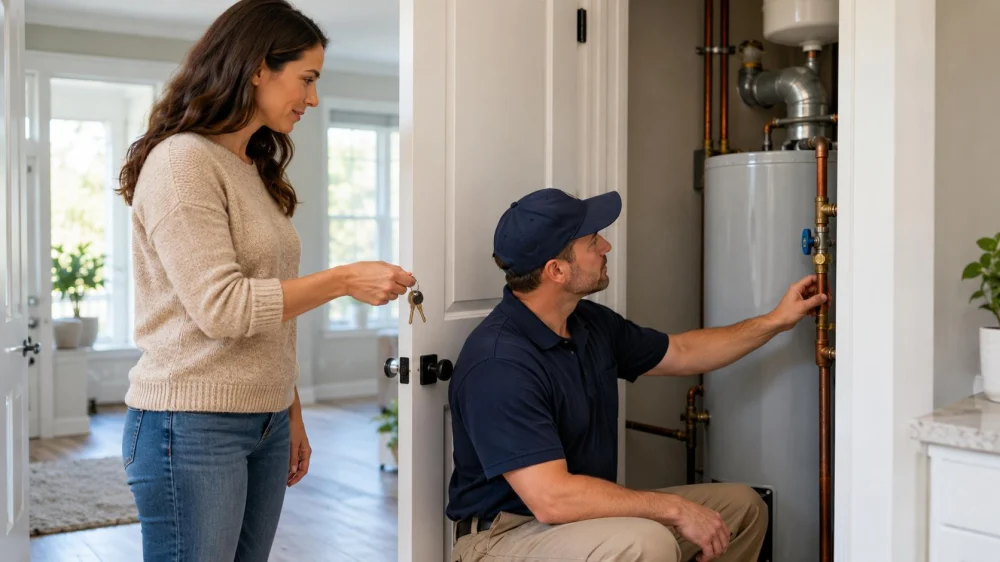 Plumbing Supply Access Handoff: Checks Before the Next Step