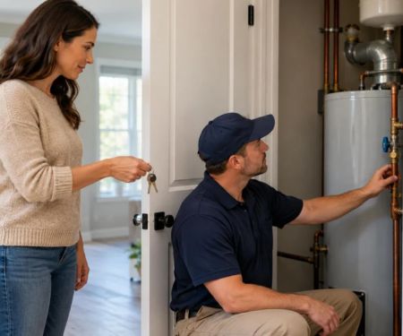 Plumbing Supply Access Handoff: Checks Before the Next Step