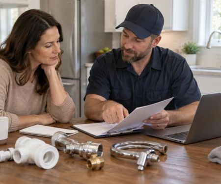 Plumbing Supply Invoice Review: Scope, Parts, Tax, and Balance